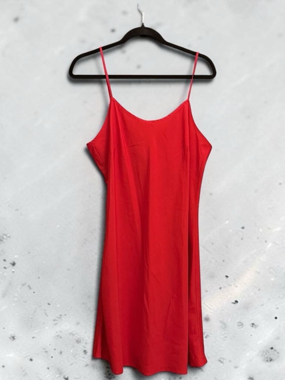 Bundle 3/$15- Nanette Lepore Slip Dress Womens Size 12 Red Sleeveless Mini